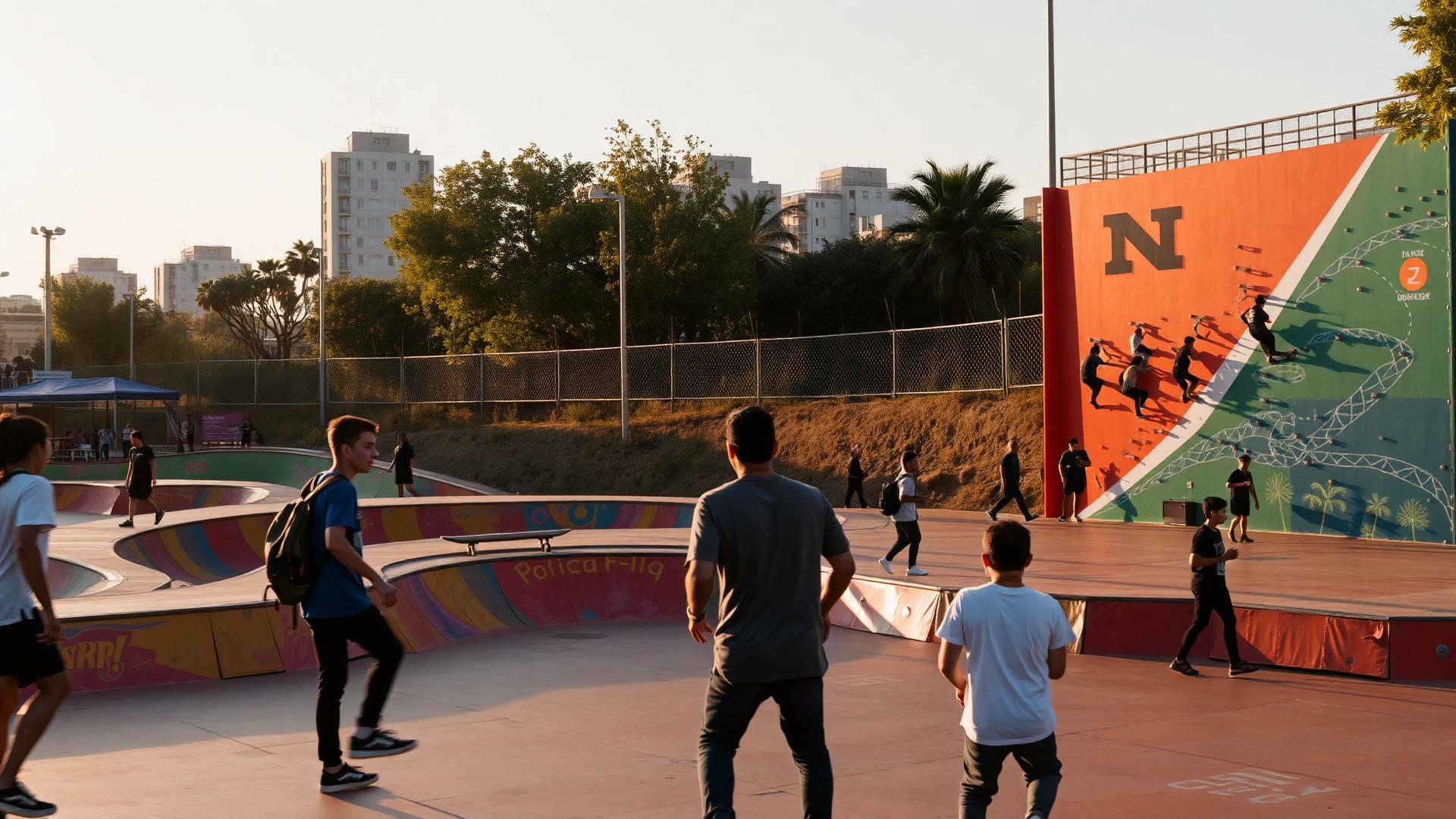 Del skate a la escalada: los deportes urbanos que conquistan las Utopías